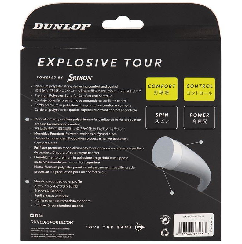 Dunlop Explosive Tour 17 Tennis String Set