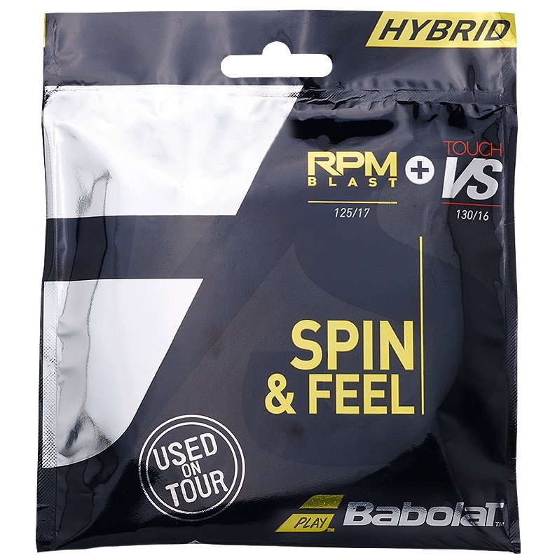 Babolat RPM Blast 17 + Touch VS 16 Tennis String Set