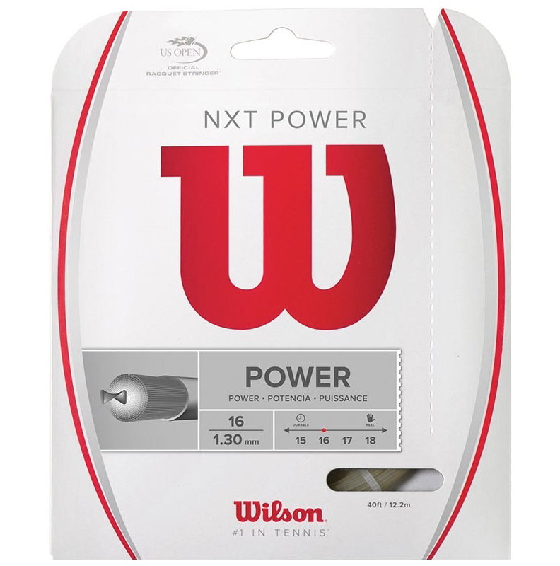 Wilson NXT Power 16 Tennis String Set