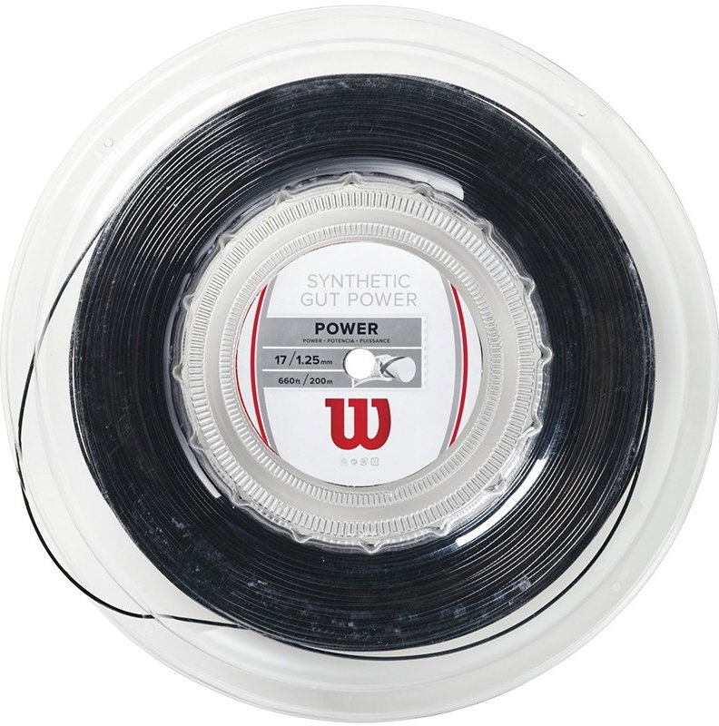 Wilson Synthetic Gut Power 17 Tennis String Reel