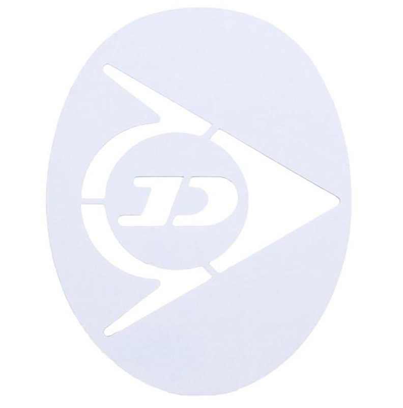 Dunlop Logo Tennis Racquet Stencil