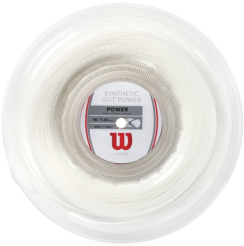 Wilson Synthetic Gut Power 16 Tennis String Reel