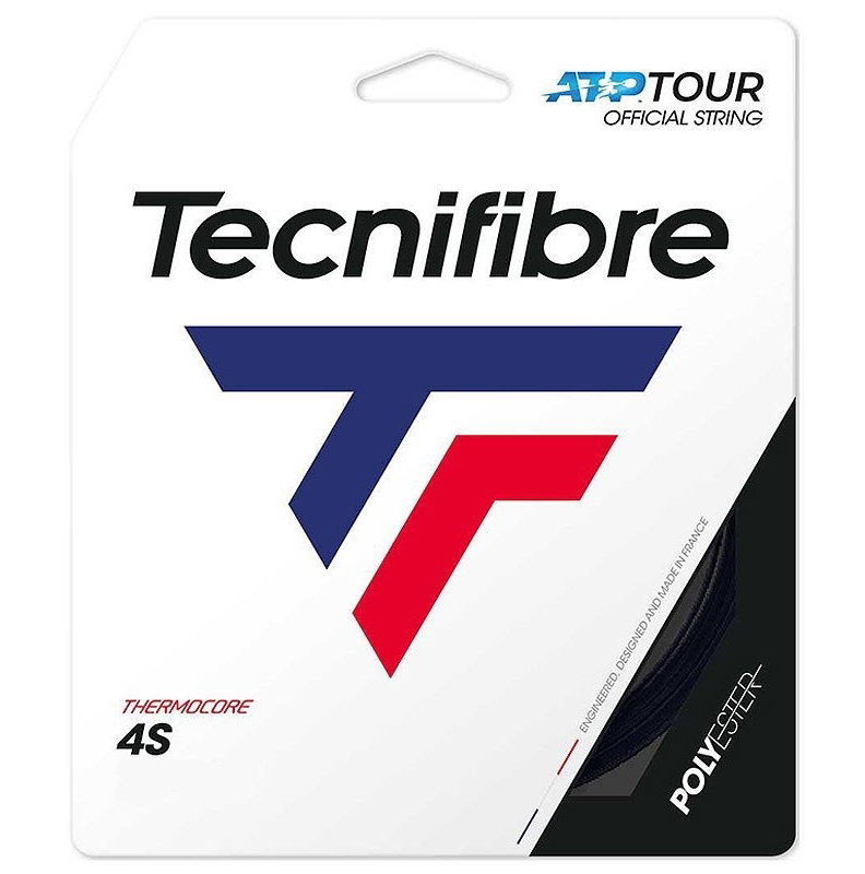 Tecnifibre Black Code 4S 18 Tennis String Set