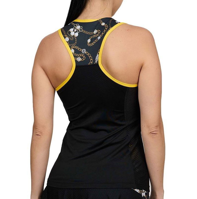 Sofibella Gold Jewel Women's Tennis Racerback