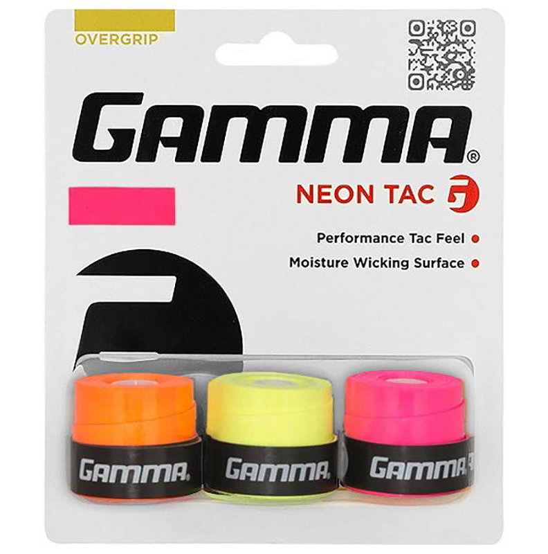 Gamma Neon Tac Overgrip 3 Pack