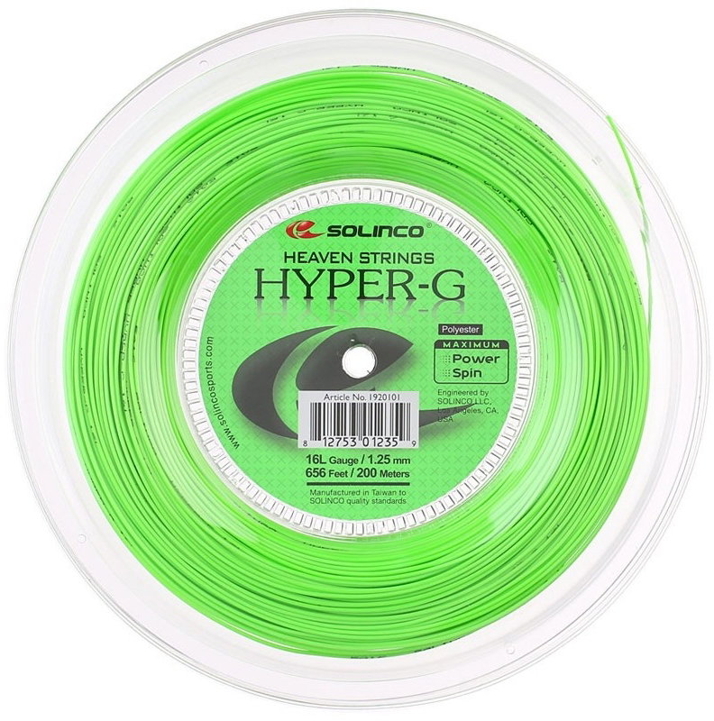 Solinco Hyper-G 16L Tennis String Reel