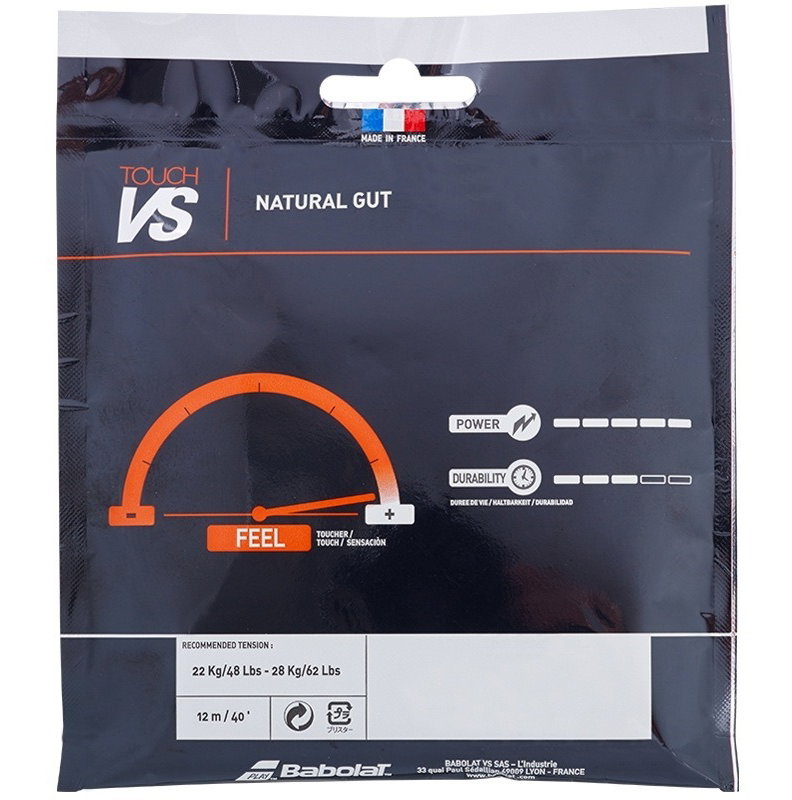 Babolat Touch VS 16 Tennis String Set - Black