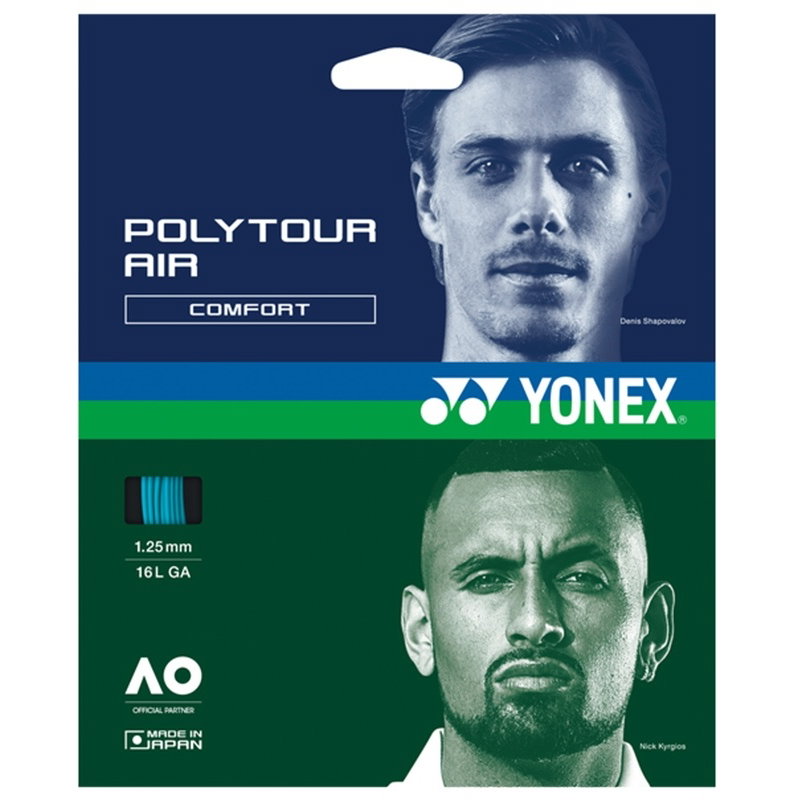 Yonex Poly Tour Air 125 Tennis String Set - Blue