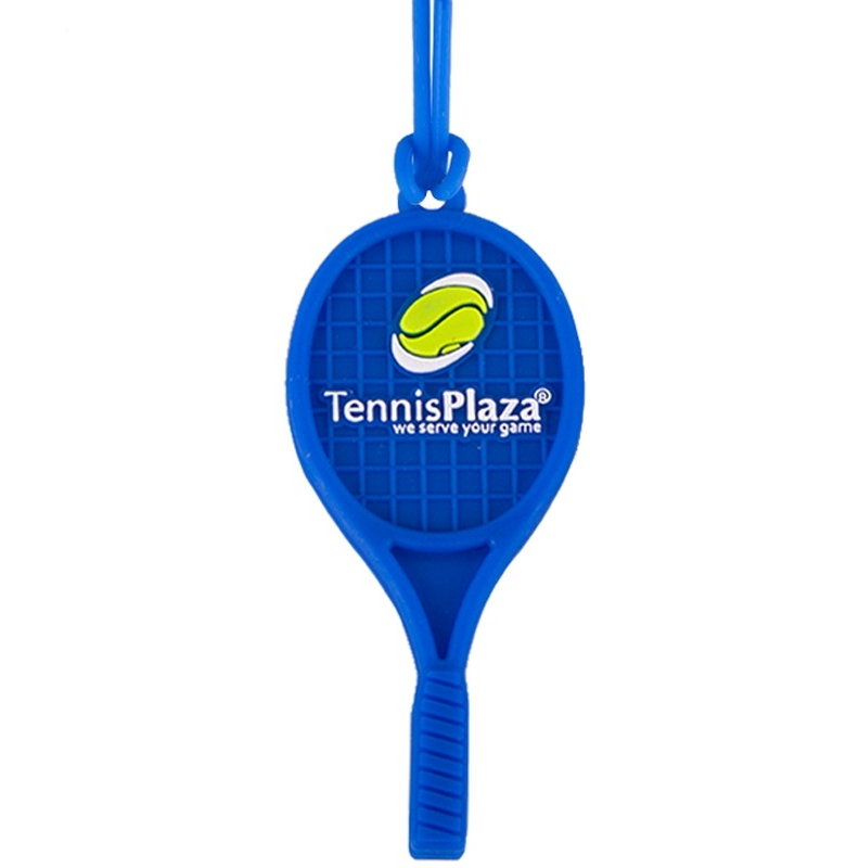 Tennis Plaza Racquet Key Chain