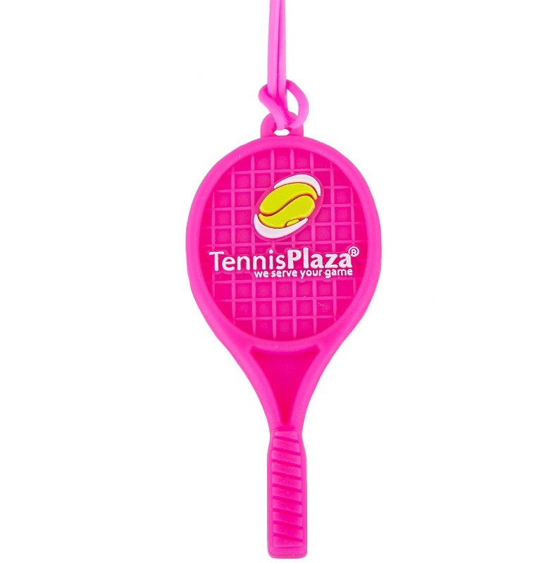 Tennis Plaza Racquet Key Chain