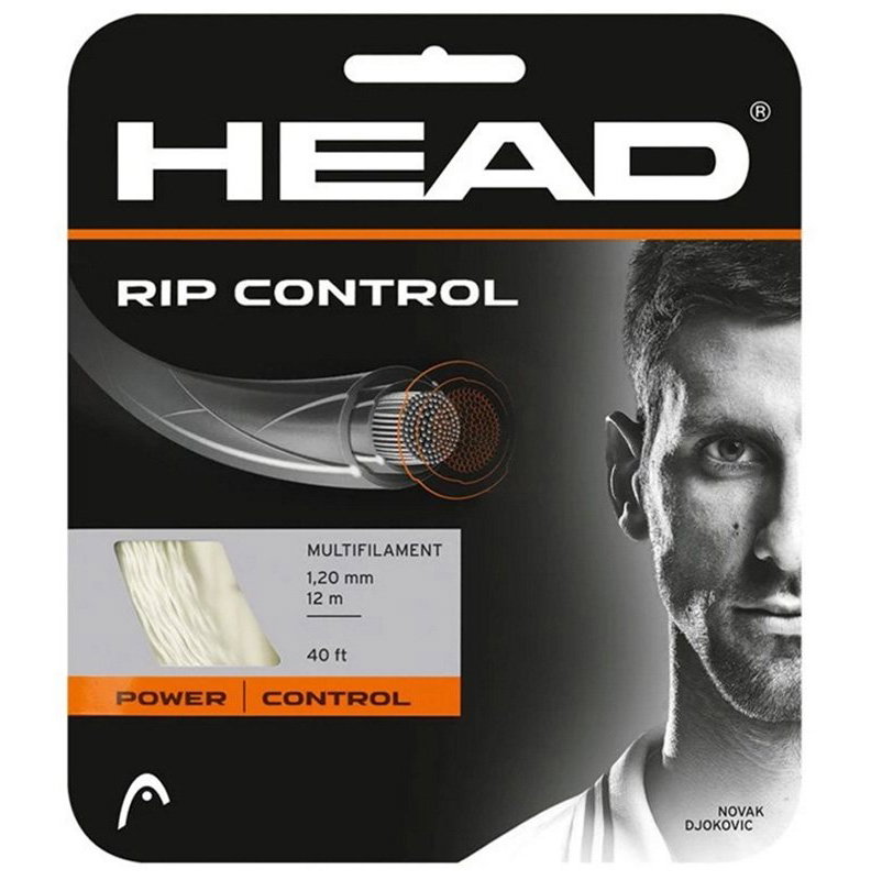 Head Rip Control 16 Tennis String Set - White