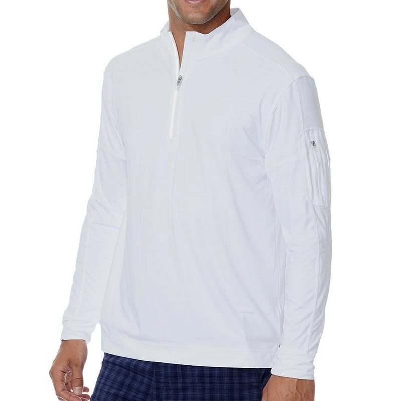 BloqUV Mock Zip Men's Top
