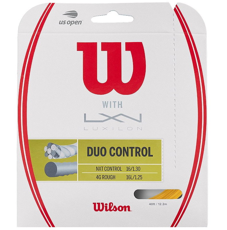 Wilson Duo Control Hybrid Tennis String Set
