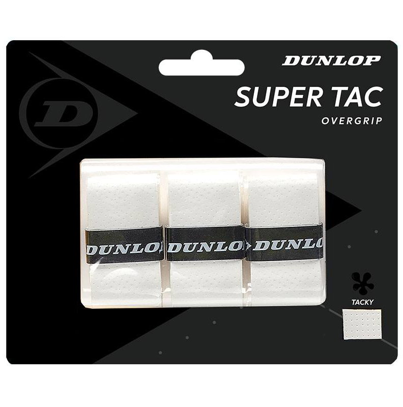 Dunlop Super Tac Tennis Overgrip 3 Pack