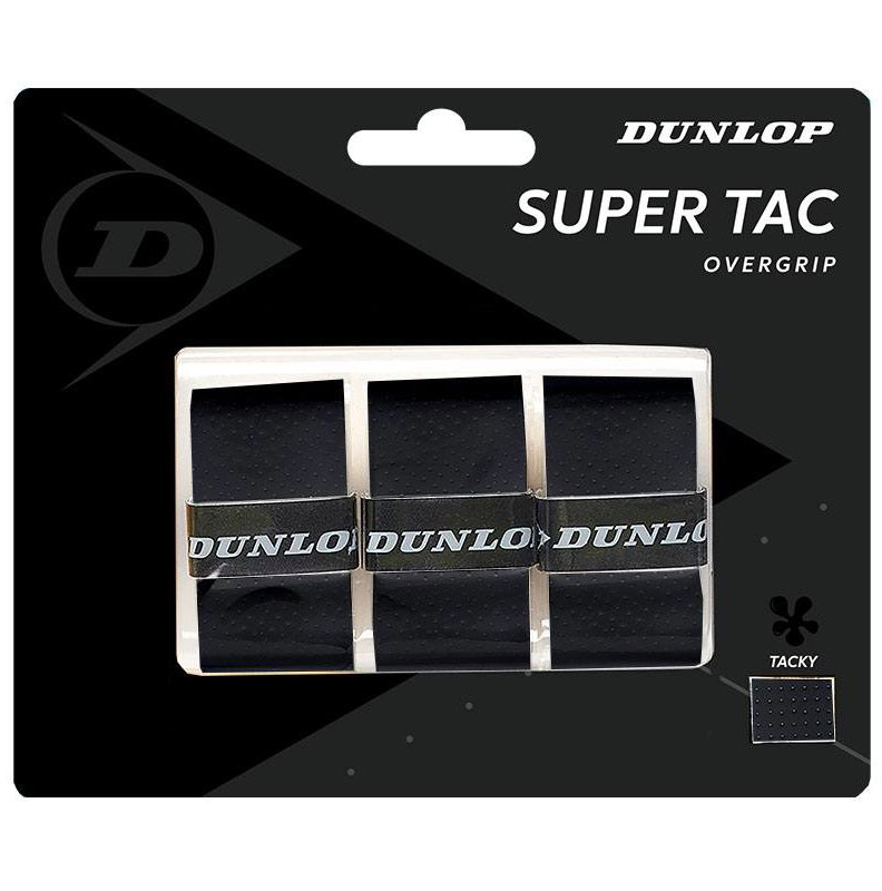 Dunlop Super Tac Tennis Overgrip 3 Pack
