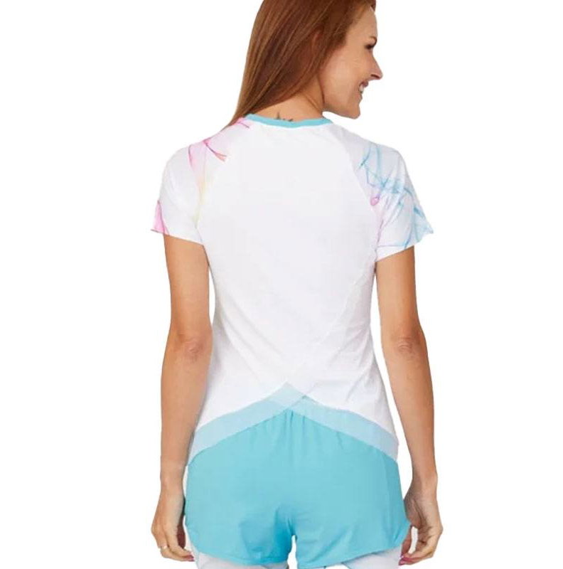 Sofibella Spectrum Raglan Short Sleeve Women's Tennis Top