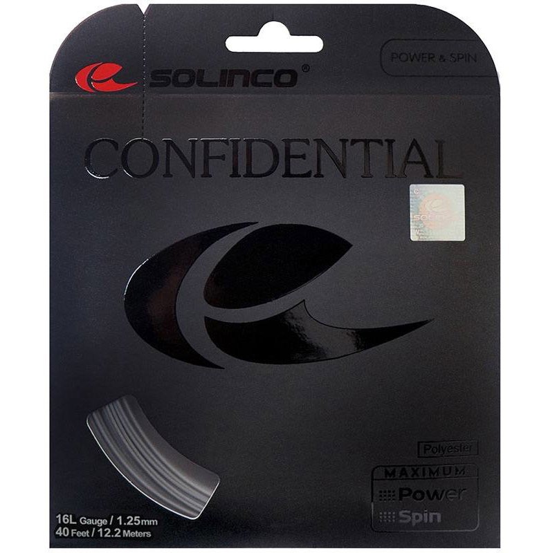 Solinco Confidential 16L Tennis String Set