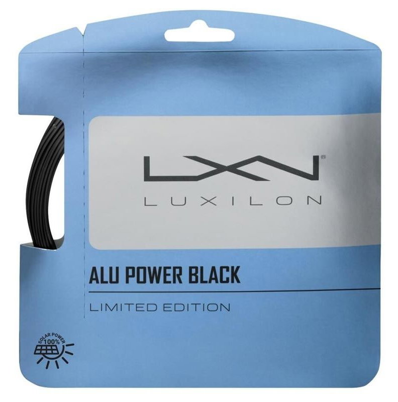 Luxilon Alu Power Black 125 Tennis String Set
