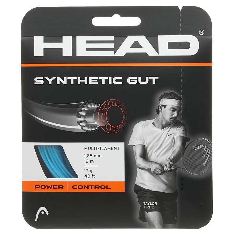 Head Syn Gut 17 Tennis String Set - Blue