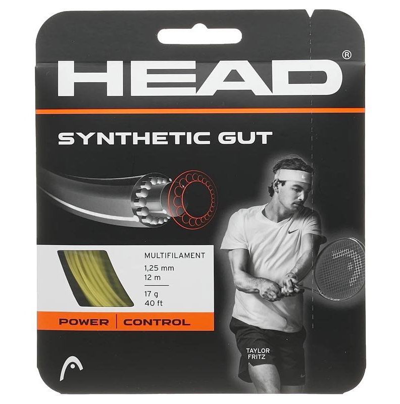 Head Syn Gut 17 Tennis String Set - Gold