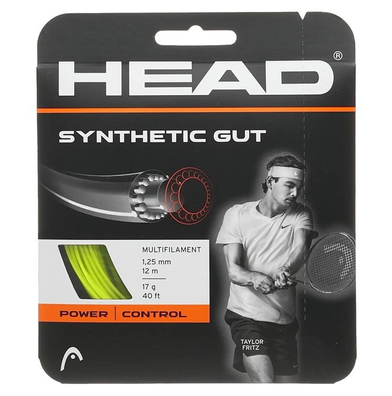 Head Syn Gut 17 Tennis String Set - Yellow