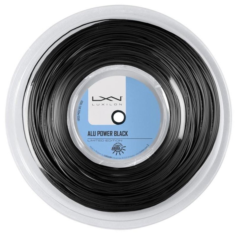 Luxilon Alu Power 125 Black Tennis String Reel