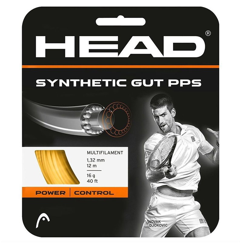 Head Syn Gut 16 Tennis String Set - Gold