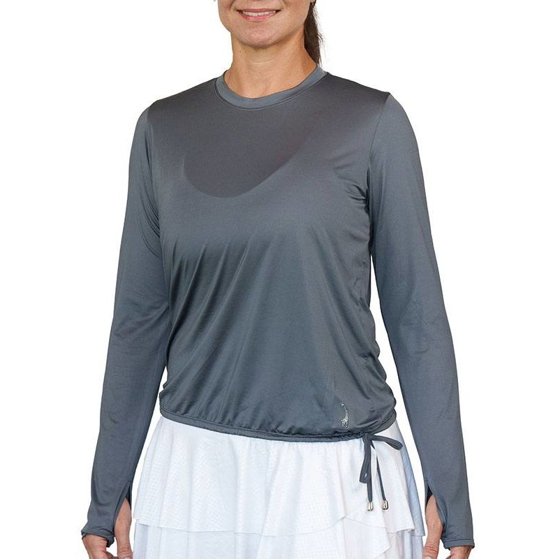 Lacoasport UPF 50 Long Sleeve Relax Women's Tennis Top