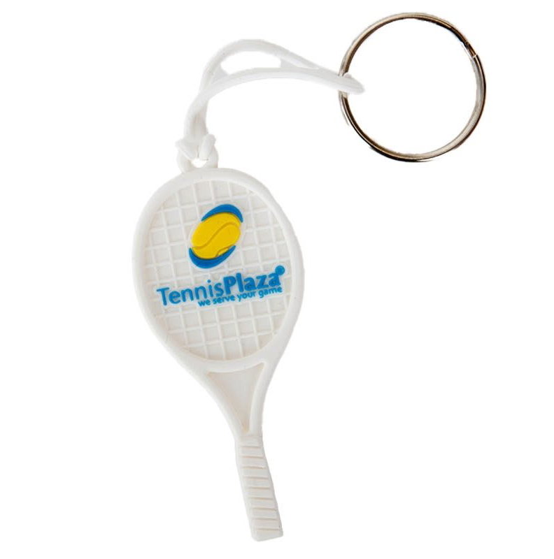 Tennis Plaza Racquet Key Chain