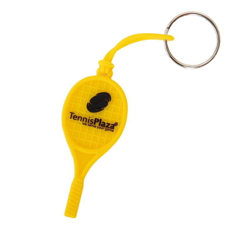 Tennis Plaza Racquet Key Chain