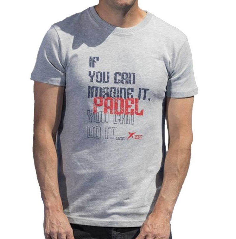 Dropshot Training Passion Padel Men's Padel Tee