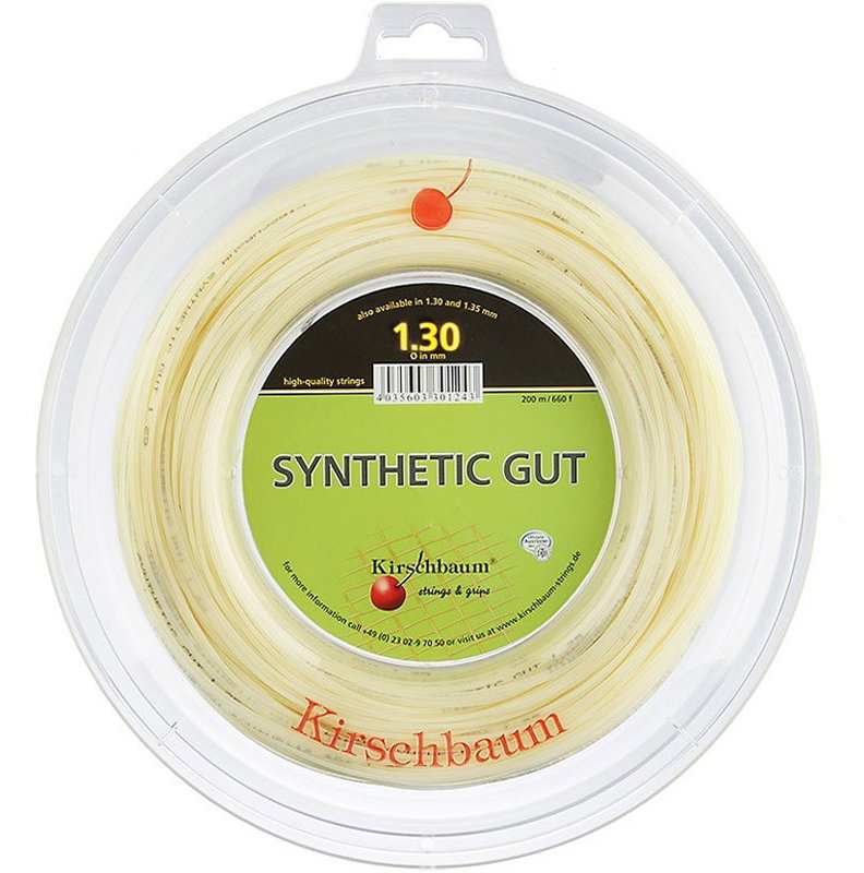 Kirschbaum Synthetic Gut 1.30 Tennis String Reel