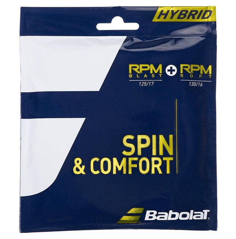 Babolat RPM Blast 17 + RPM Soft 16 Tennis String  Set