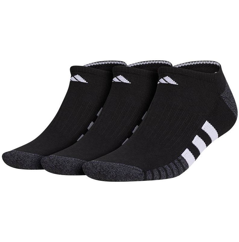 Adidas Cushioned 3-Pack No Show Men's Tennis Socks