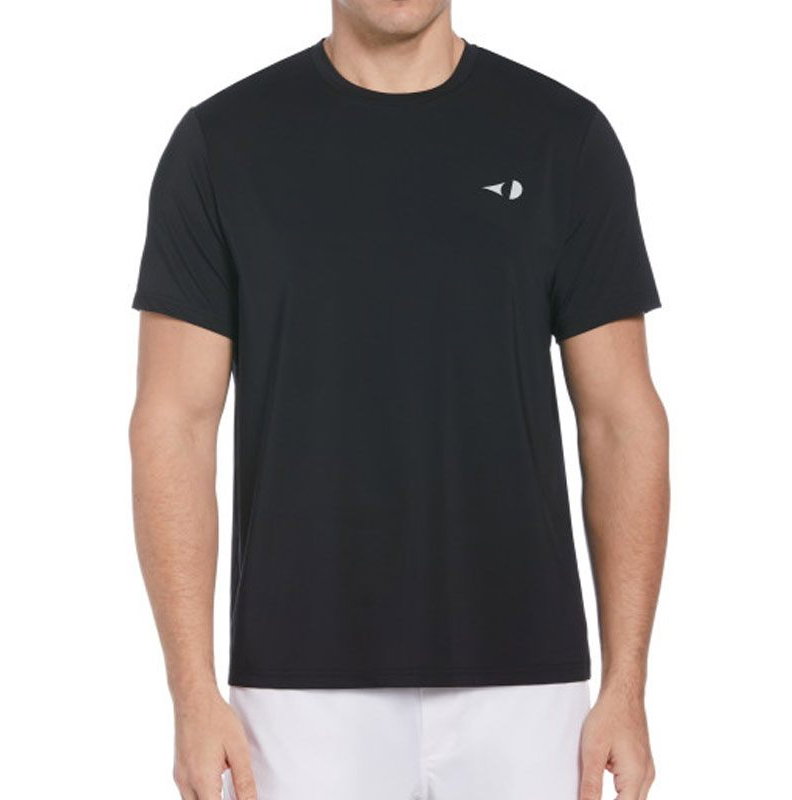 Grand Slam Pin Hole Mesh Men's Tennis Crew