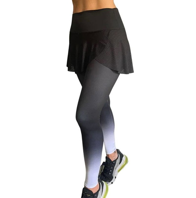 Lacoasport Skirted Pocket Women's Tennis Leggings