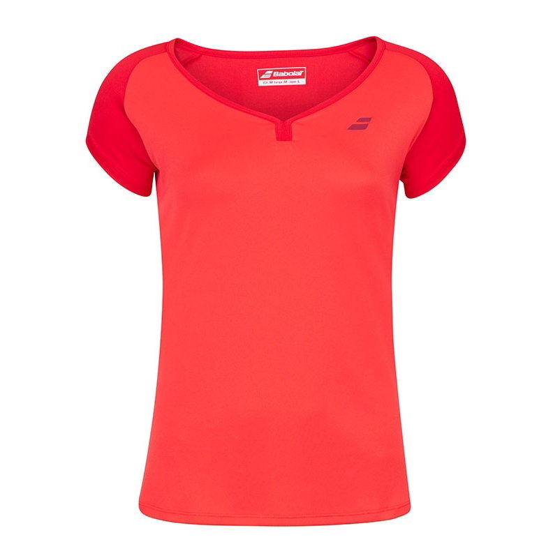 Babolat Play Cap Sleeve Girls' Tennis Top