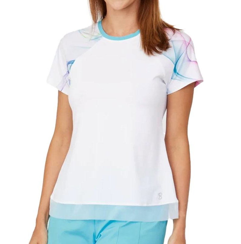 Sofibella Spectrum Raglan Short Sleeve Women's Tennis Top