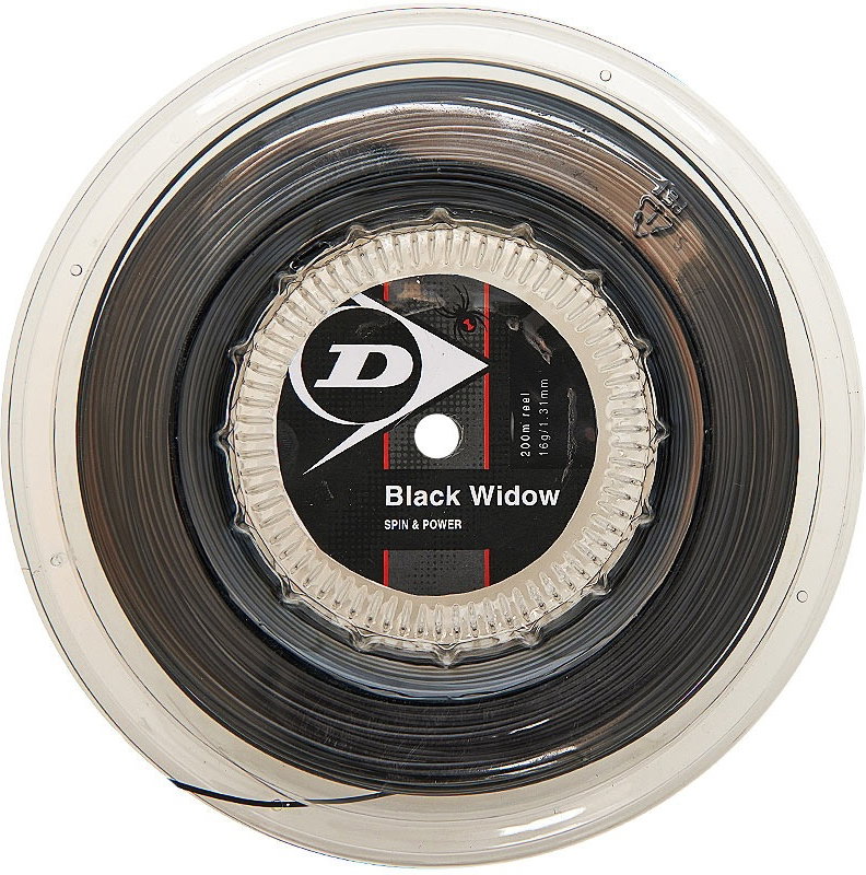 Dunlop Black Widow 16 Tennis String Reel