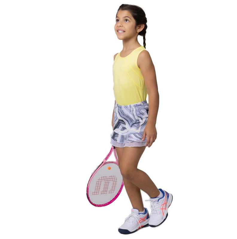 Sofibella Ruffle Girls' Tennis Skort