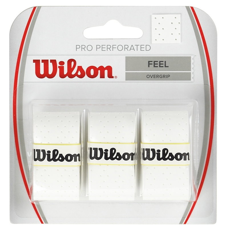 Wilson Pro Perforated Overgrip 3 Pack