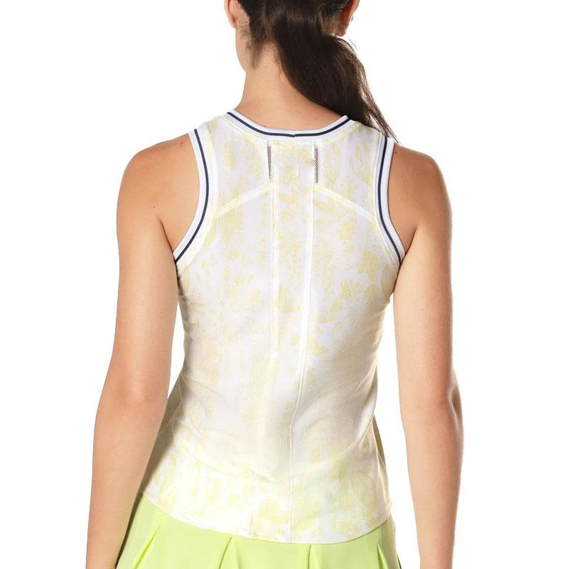 Lucky In Love Electric Toile Women's Tennis Tank