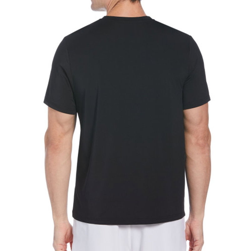 Grand Slam Pin Hole Mesh Men's Tennis Crew