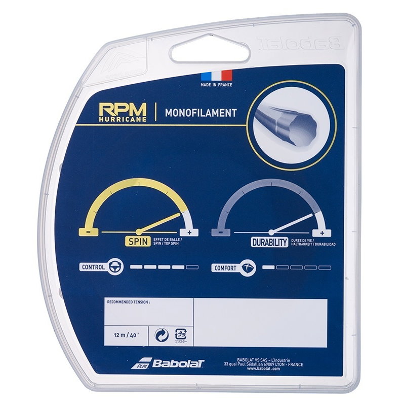 Babolat RPM Hurricane 17 Tennis String Set
