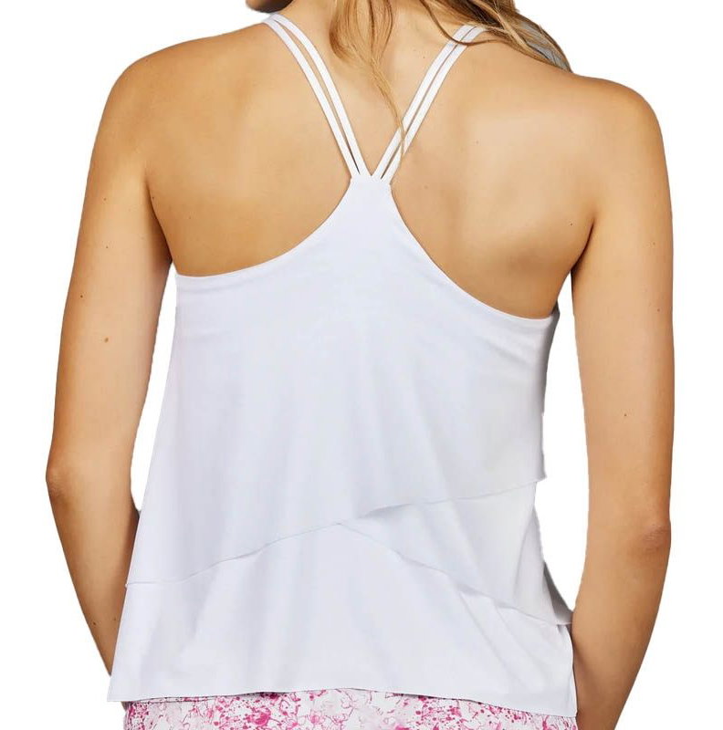 Denise Cronwall Tier Strap Women's Tennis Tank