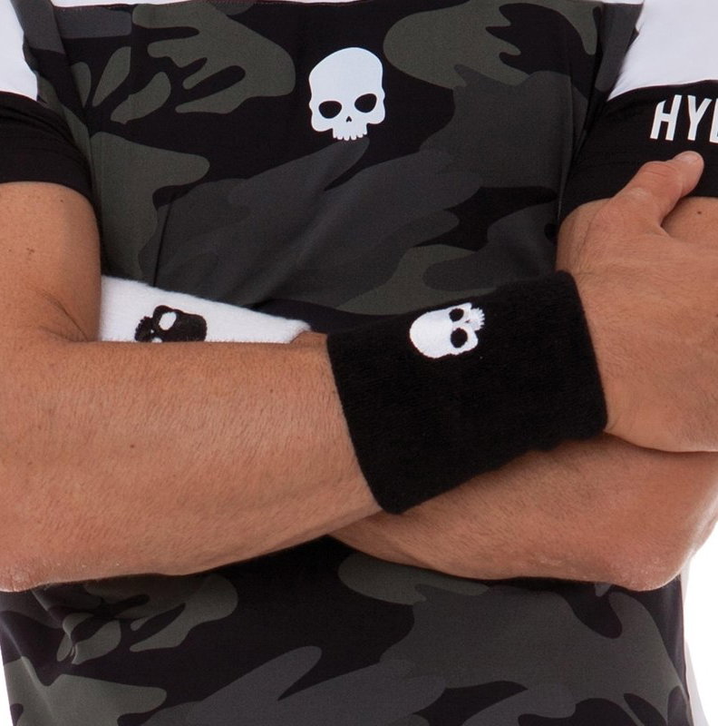 Hydrogen Skull Tennis Wristband