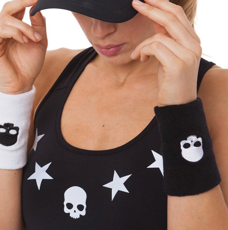 Hydrogen Skull Tennis Wristband