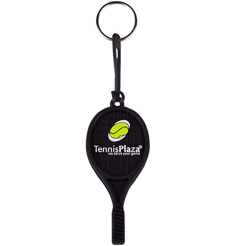 Tennis Plaza Racquet Key Chain
