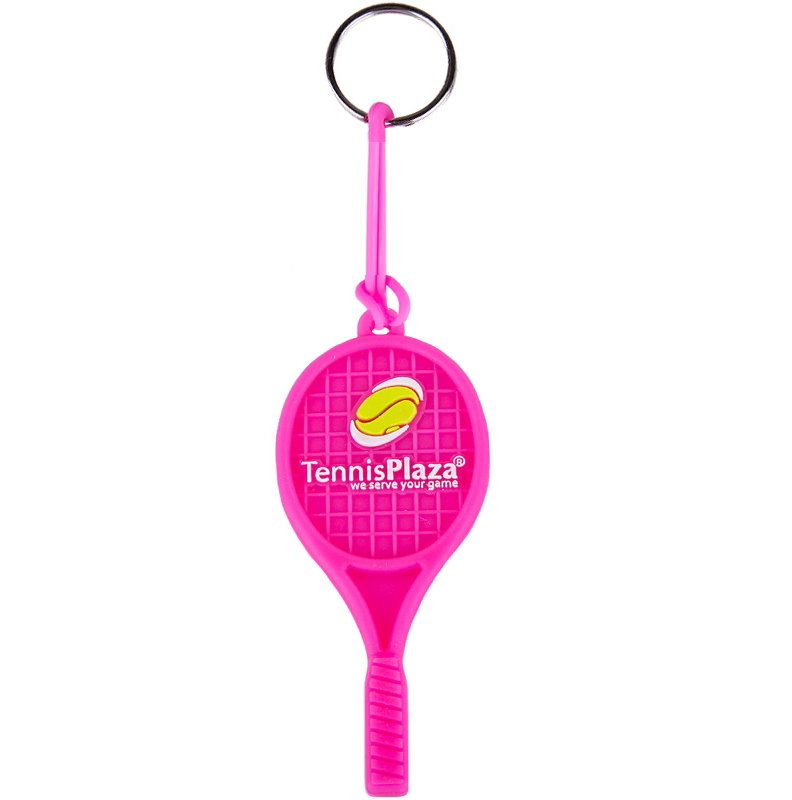 Tennis Plaza Racquet Key Chain