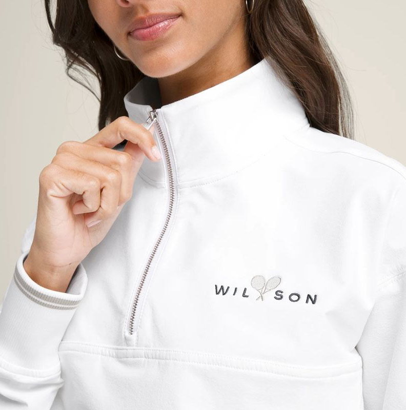 Wilson Davenport Woven Pop Over Women's Top